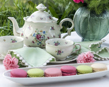 Load image into Gallery viewer, Macaroon Tea Napkins (Pink), set of 4
