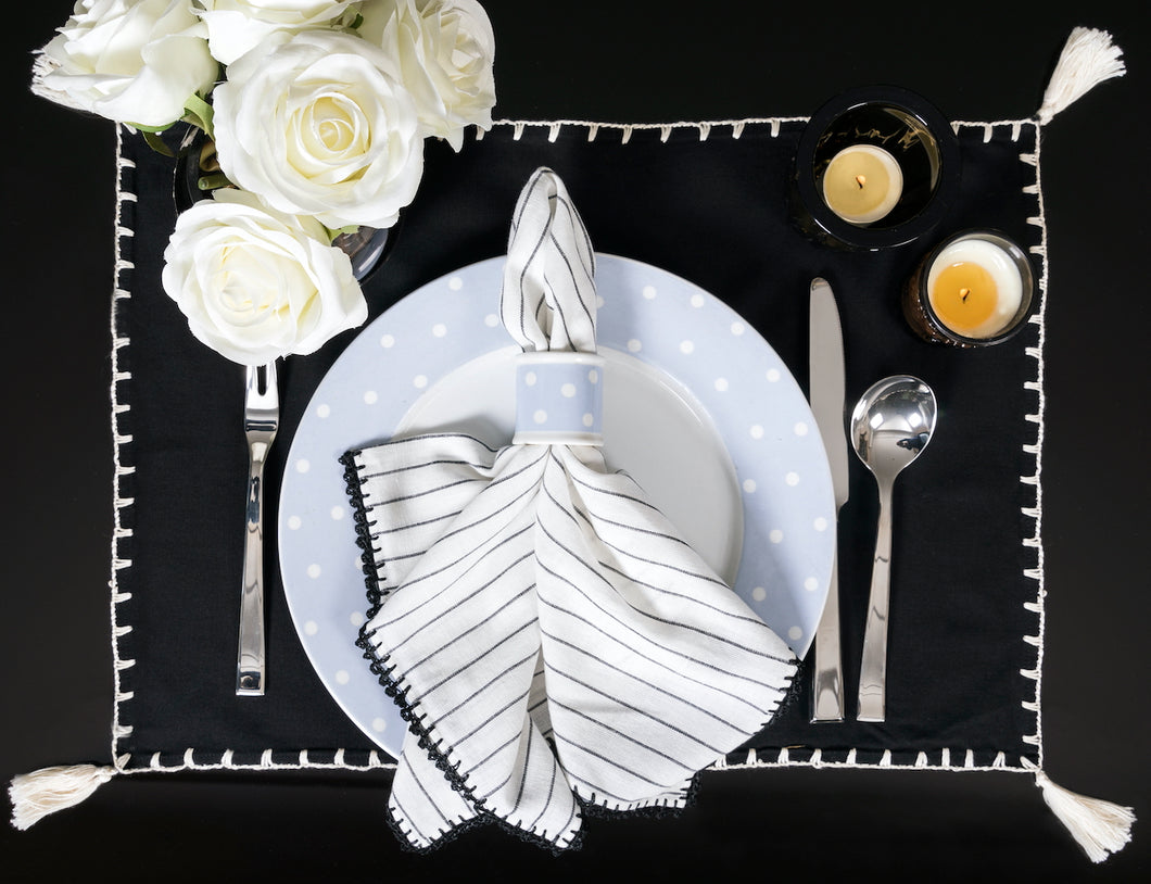 Lagoon Mat and Napkin, set of 4
