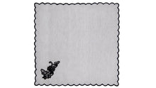 Load image into Gallery viewer, Noir Mat and Napkin, set of 4
