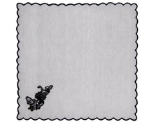 Load image into Gallery viewer, Noir Napkin, set of 4

