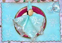 Load image into Gallery viewer, Allure (Agua) Mat and Napkin, set of 4
