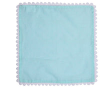 Load image into Gallery viewer, Macaroon Tea Napkins (Aqua), set of 4

