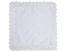 Load image into Gallery viewer, Macaroon (White) Tea Napkins, set of 4
