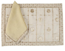 Load image into Gallery viewer, Nirvana Mat and Napkin, set of 4
