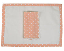Load image into Gallery viewer, Polka (Carnation) Mat, set of 4
