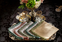 Load image into Gallery viewer, Medley cocktail napkins(Aqua), set of 4
