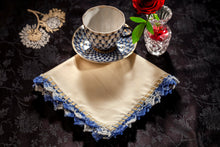 Load image into Gallery viewer, Medley cocktail napkin (Cobalt), set of 4
