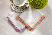 Load image into Gallery viewer, Medley cocktail napkins(Aqua), set of 4
