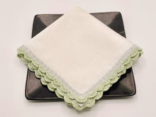 Load image into Gallery viewer, Medley cocktail napkin(Mint), set of 4
