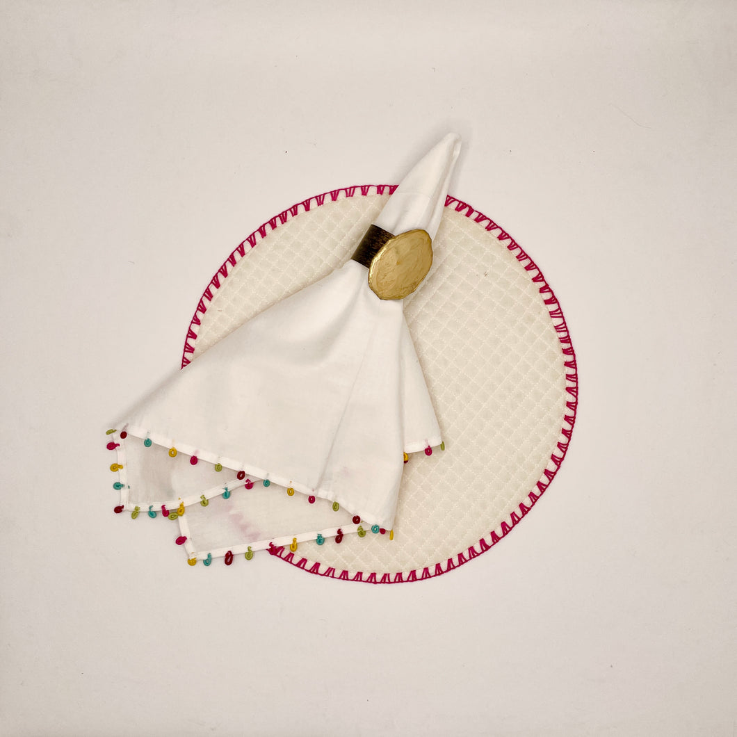 Sprinkle Mat & Napkin, set of 4