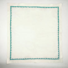 Load image into Gallery viewer, Frolic Turquoise Napkin
